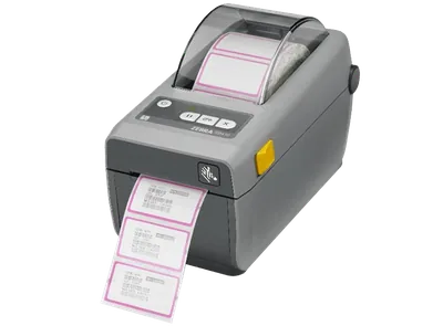 Zebra ZD410 with labels printing
